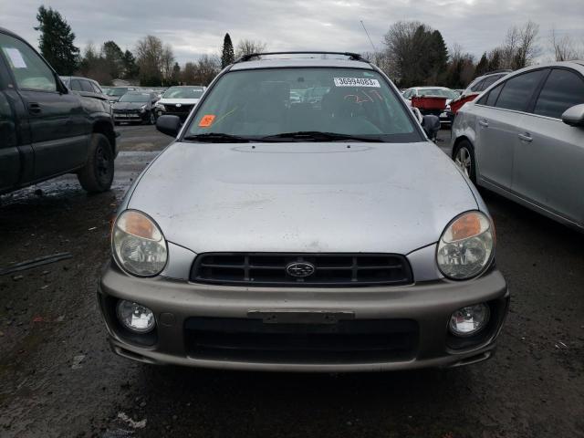 Photo 5 from auction – 2002 SUBARU IMPREZA OU with VIN JF1GG68522H802105