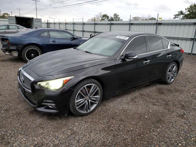 INFINITI Q50 BASE 2014 with VIN JN1BV7AP5EM688952 - Photo from auction