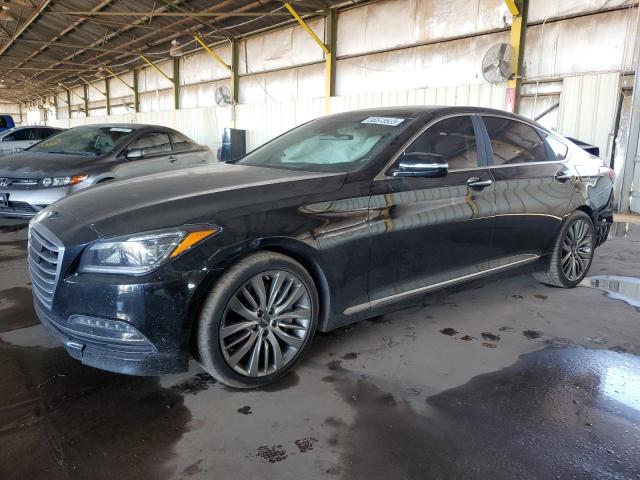 HYUNDAI GENESIS 5. 2015 with VIN KMHGN4JFXFU016049 - Photo from auction