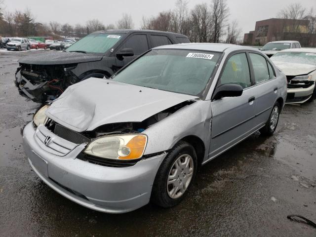 HONDA CIVIC DX 2001 with VIN 2HGES15271H551573 - Photo from auction