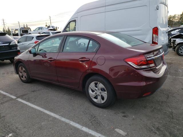 Photo 2 from auction – 2015 HONDA CIVIC LX with VIN 2HGFB2F55FH543577