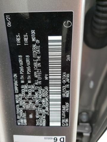Photo 14 from auction – 2021 LEXUS GX 460 PRE with VIN JTJAM7BX5M5299549