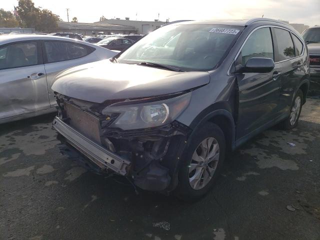 HONDA CR-V EXL 2014 with VIN 2HKRM4H76EH659389 - Photo from auction