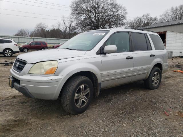 HONDA PILOT EXL 2004 with VIN 2HKYF18544H578795 - Photo from auction