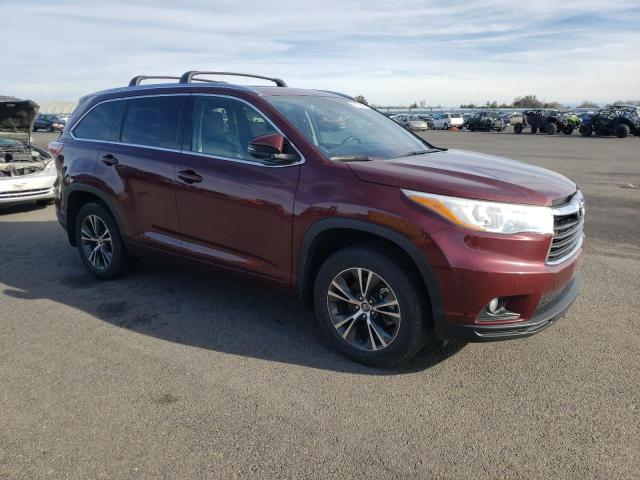 Photo 4 from auction – 2016 TOYOTA HIGHLANDER with VIN 5TDJKRFH5GS259705