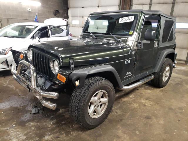 JEEP WRANGLER X 2005 with VIN 1J4FA39S75P318929 - Photo from auction