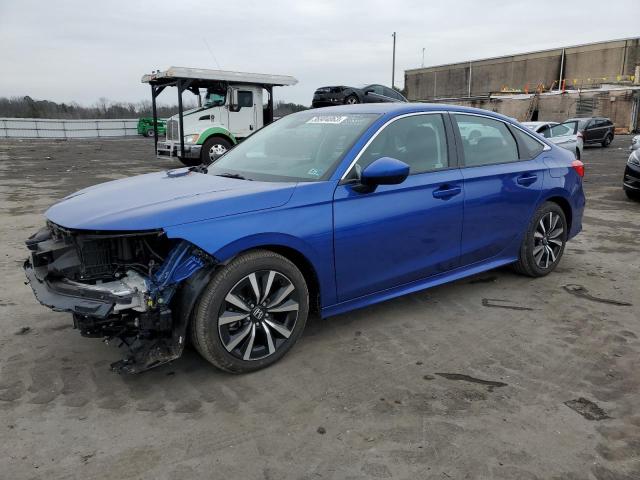 HONDA CIVIC EX 2022 with VIN 2HGFE1F79NH307726 - Photo from auction