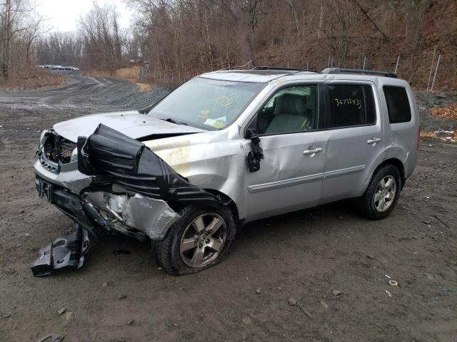 HONDA PILOT EXL 2011 with VIN 5FNYF4H5XBB046464 - Photo from auction