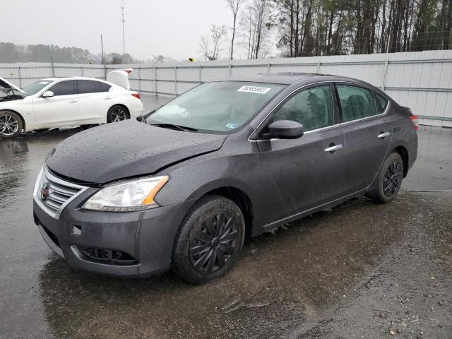 Photo 1 from auction – 2015 NISSAN SENTRA S with VIN 3N1AB7AP6FL676177
