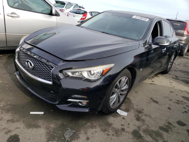 INFINITI Q50 BASE 2015 with VIN JN1BV7AP7FM350261 - Photo from auction