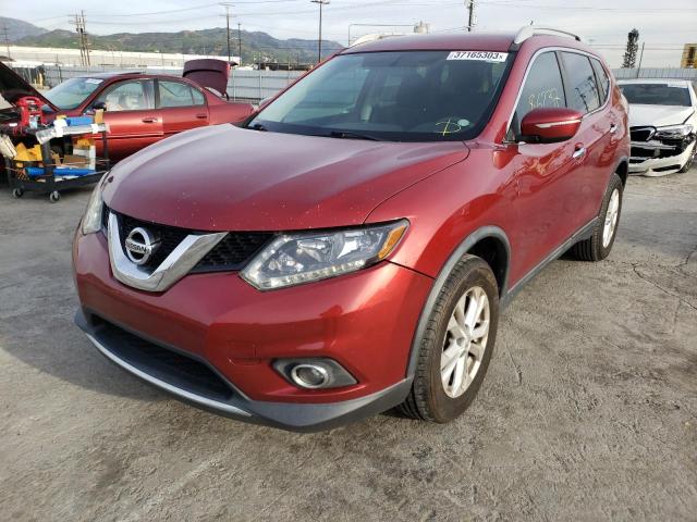 NISSAN ROGUE S 2014 with VIN 5N1AT2MV9EC831284 - Photo from auction
