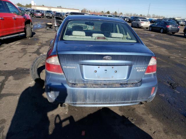 Photo 6 from auction – 2008 SUBARU LEGACY 2.5 with VIN 4S3BL616386209912