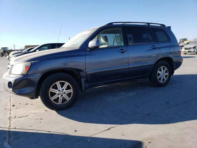 TOYOTA HIGHLANDER 2006 with VIN JTEGD21A260135703 - Photo from auction