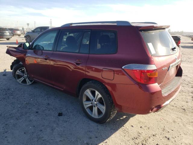 Photo 2 from auction – 2008 TOYOTA HIGHLANDER with VIN JTEDS43A382033903