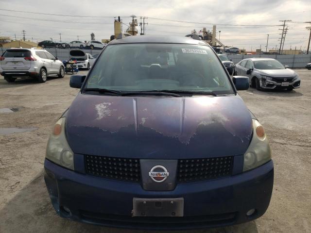 Photo 5 from auction – 2005 NISSAN QUEST S with VIN 5N1BV28U15N119159