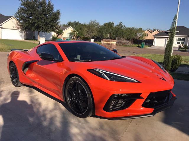CHEVROLET CORVETTE S 2021 with VIN 1G1YB2D40M5109873 - Photo from auction