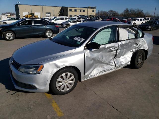 VOLKSWAGEN JETTA BASE 2012 with VIN 3VW1K7AJ5CM427963 - Photo from auction