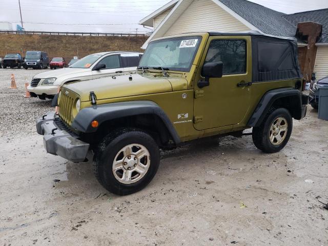 JEEP WRANGLER X 2007 with VIN 1J4FA24117L208428 - Photo from auction