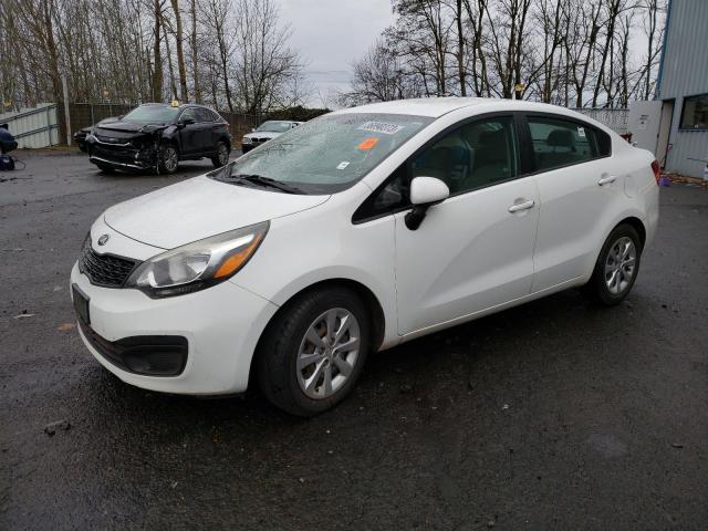 KIA RIO LX 2013 with VIN KNADM4A30D6233947 - Photo from auction