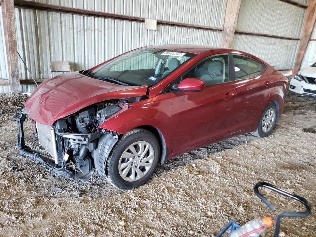 HYUNDAI ELANTRA SE 2016 with VIN 5NPDH4AE1GH749690 - Photo from auction