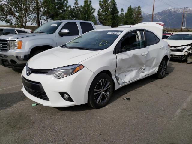 TOYOTA COROLLA L 2016 with VIN 5YFBURHE7GP384781 - Photo from auction