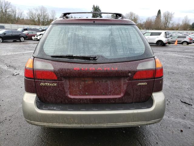 Photo 6 from auction – 2000 SUBARU LEGACY OUT with VIN 4S3BH6653Y7668434