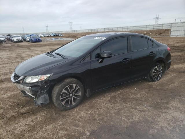HONDA CIVIC EX 2013 with VIN 2HGFB2F8XDH512476 - Photo from auction