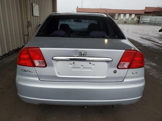 Photo 6 from auction – 2001 HONDA CIVIC LX with VIN 1HGES16541L034341