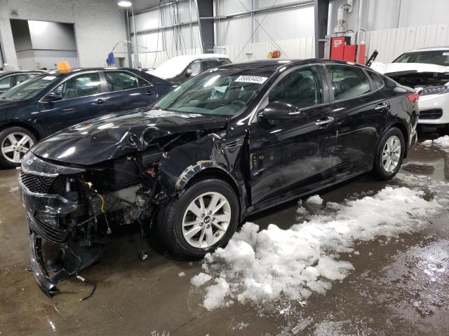 KIA OPTIMA LX 2017 with VIN 5XXGT4L38HG166277 - Photo from auction