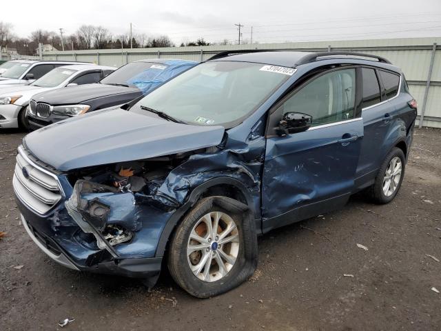 FORD ESCAPE SE 2018 with VIN 1FMCU9GD5JUA78181 - Photo from auction