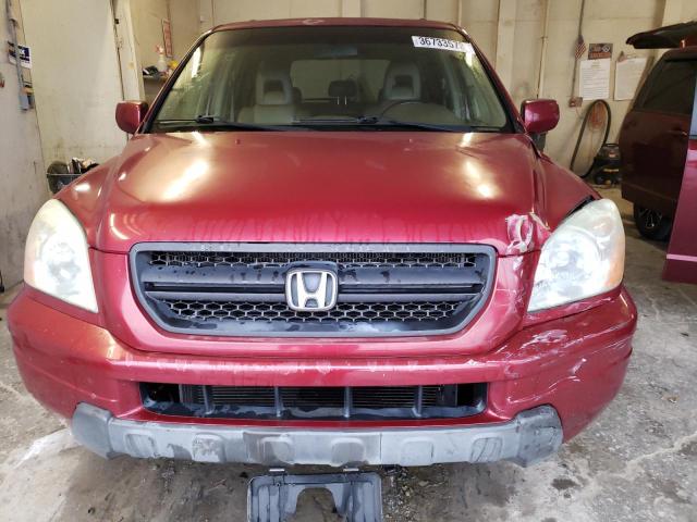 Photo 5 from auction – 2005 HONDA PILOT EXL with VIN 5FNYF18595B065896
