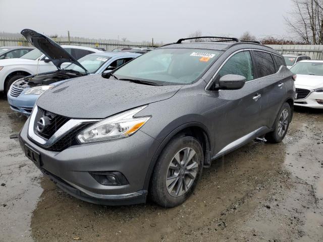 Photo 1 from auction – 2016 NISSAN MURANO S with VIN 5N1AZ2MH3GN158699