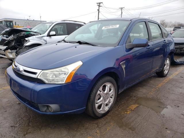 FORD FOCUS SE 2008 with VIN 1FAHP35N48W187469 - Photo from auction