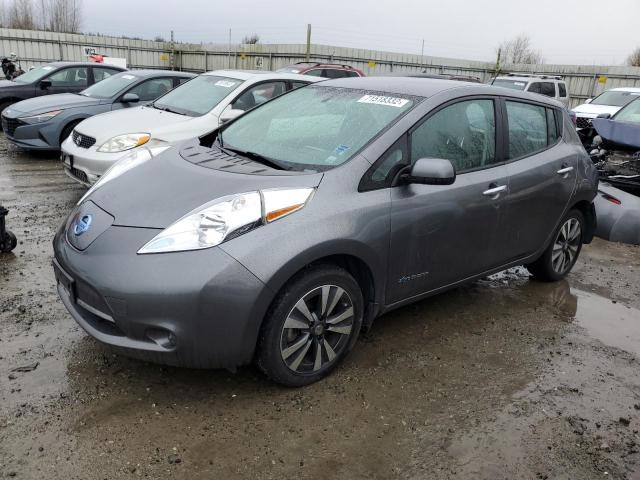 NISSAN LEAF S 2015 with VIN 1N4AZ0CP8FC325429 - Photo from auction
