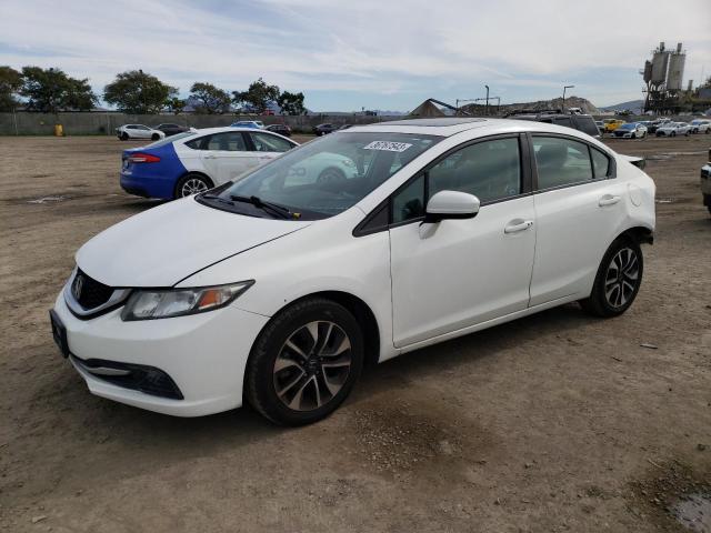 HONDA CIVIC EX 2015 with VIN 2HGFB2F89FH540059 - Photo from auction
