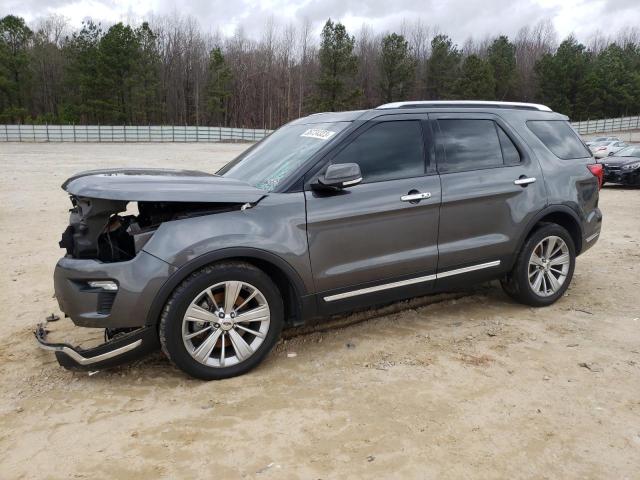 FORD EXPLORER L 2018 with VIN 1FM5K7F88JGA28851 - Photo from auction