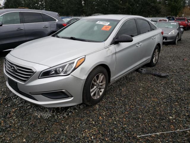 HYUNDAI SONATA SE 2016 with VIN 5NPE24AF3GH361259 - Photo from auction