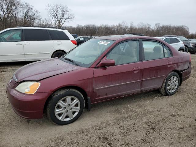 Photo 1 from auction – 2003 HONDA CIVIC EX with VIN 1HGES26733L029397