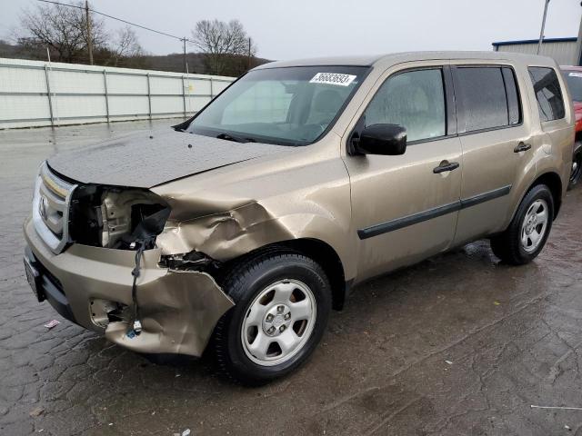 Photo 1 from auction – 2011 HONDA PILOT LX with VIN 5FNYF3H24BB056374