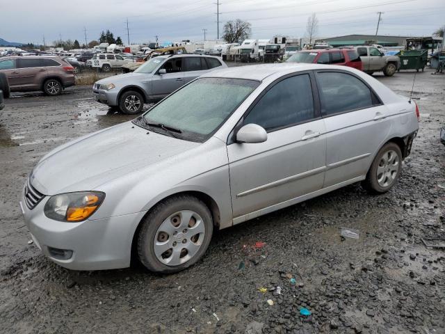 KIA SPECTRA EX 2009 with VIN KNAFE222495661744 - Photo from auction