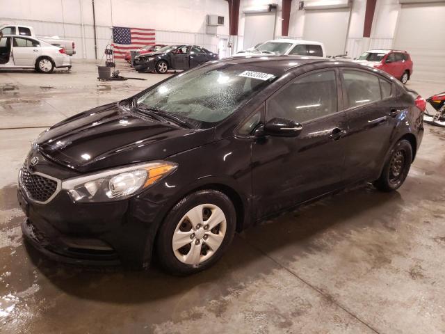 KIA FORTE LX 2015 with VIN KNAFX4A68F5437236 - Photo from auction