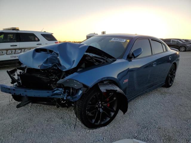 DODGE CHARGER SC 2022 with VIN 2C3CDXGJXNH240074 - Photo from auction