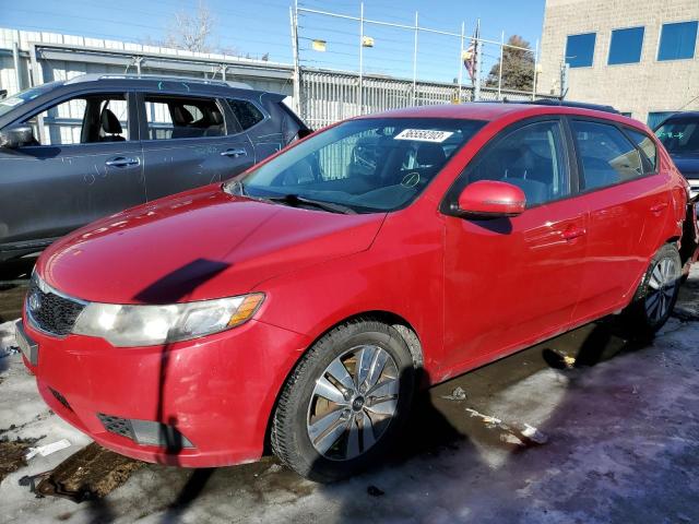 KIA FORTE EX 2013 with VIN KNAFU5A22D5742921 - Photo from auction