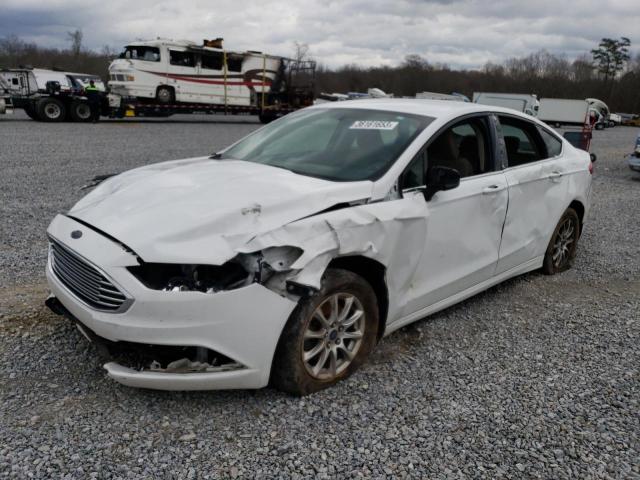 FORD FUSION S 2017 with VIN 3FA6P0G71HR279520 - Photo from auction