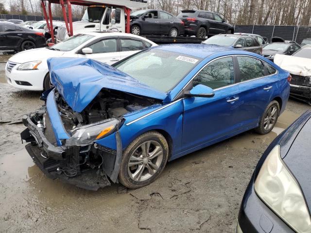 HYUNDAI SONATA LIM 2019 with VIN 5NPE34AF3KH761103 - Photo from auction