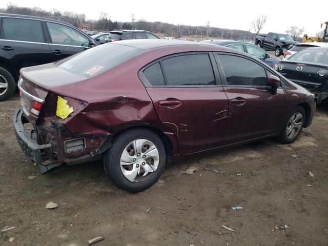 Photo 3 from auction – 2015 HONDA CIVIC LX with VIN 19XFB2F54FE250943
