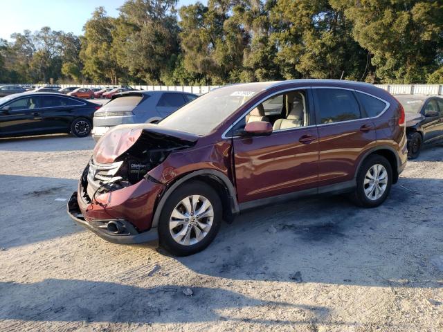 HONDA CR-V EXL 2014 with VIN 5J6RM3H72EL037470 - Photo from auction