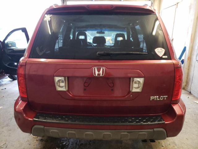 Photo 6 from auction – 2005 HONDA PILOT EXL with VIN 5FNYF18595B065896