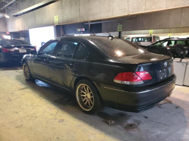 Photo 2 from auction – 2006 BMW 750 LI with VIN WBAHN83506DT33937
