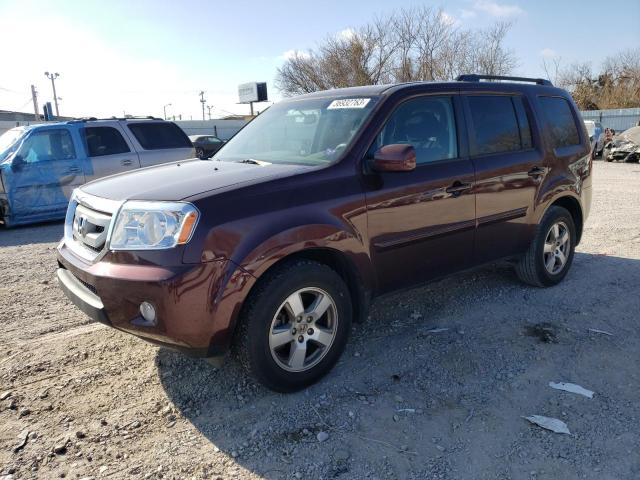 HONDA PILOT EX 2011 with VIN 5FNYF3H4XBB047678 - Photo from auction